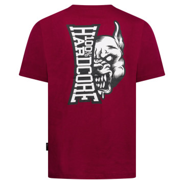 100% Hardcore T-shirt ESSENTIAL | Rood