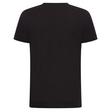 100% Hardcore T-shirt destroyed *DOG-1* | zwart