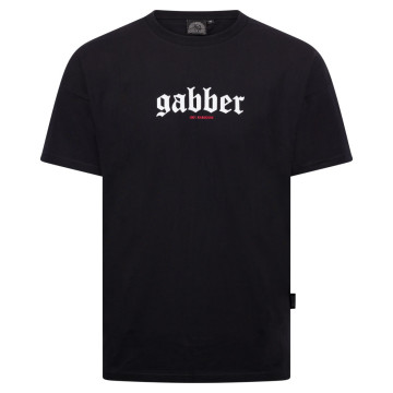 100% Hardcore gabber t-shirt | zwart