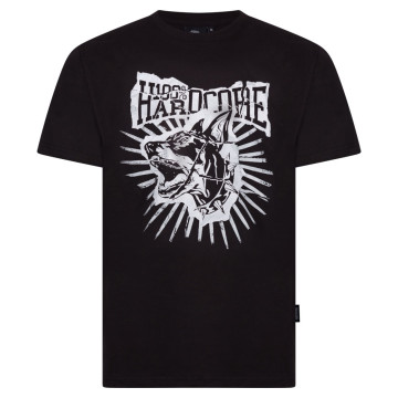 100% Hardcore t-shirt Broken | zwart