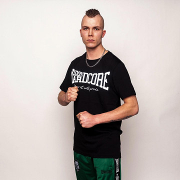 100% Hardcore T-shirt WEAR IT WITH PRIDE | zwart