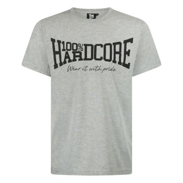 100% Hardcore T-shirt Essential grijs
