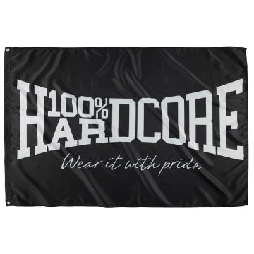 100% Hardcore vlag WEAR IT WITH PRIDE