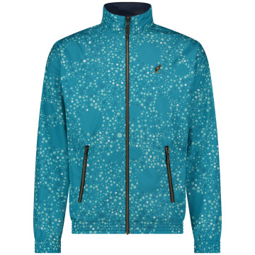 Australian Storia dubbelzijdig jasje full print | Bubbly blue