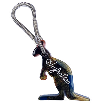 Australian sleutelhanger | marmer effect ☓ veelkleurig