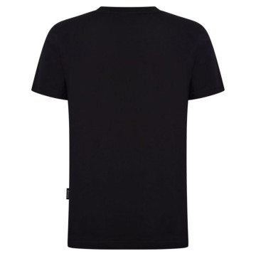 100% Hardcore T-shirt Gabber Essentials met Zilveren Print| Zwart