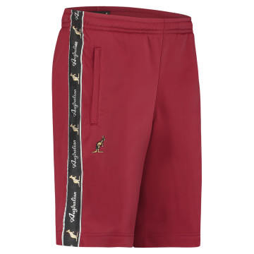 Australian bermuda met zwarte bies 3.0 | bordeaux