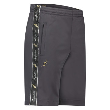 Australian bermuda met zwarte bies 3.0 | antraciet