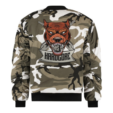 Hard-Wear bomberjack This Is Hardcore | camouflage