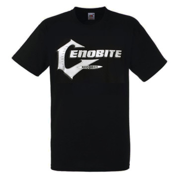 Cenobite t-shirt | zilver logo ☓ zwart