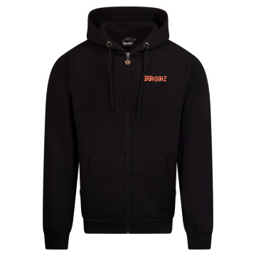 DROKZ Hooded zip Tribal | zwart  