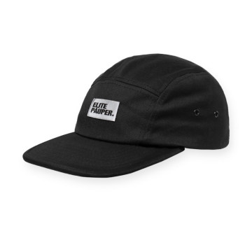 Elitepauper cap 5 panel essential logo | zwart