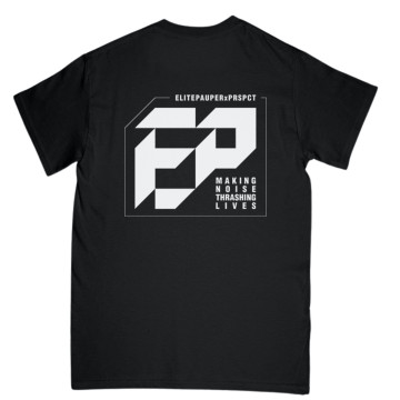 Elitepauper x PRSPCT t-shirt | zwart