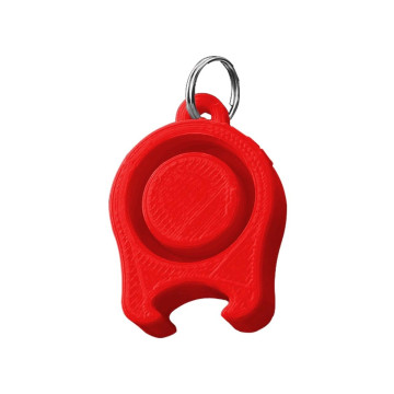 Festicap universele festivaldop met bieropener | rood