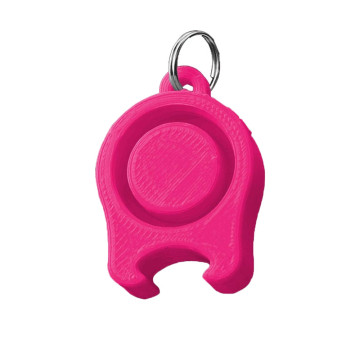 Festicap universele festivaldop met bieropener | roze