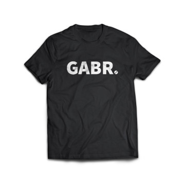 Hard-Wear T-shirt GABR. | zwart