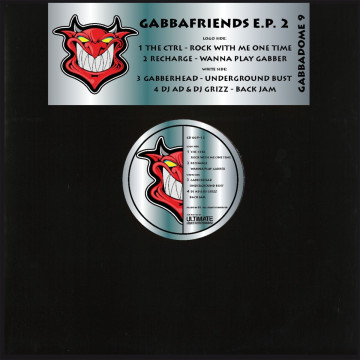 GABBADOME 9 – GABBAFRIENDS E.P. 2 Vinyl