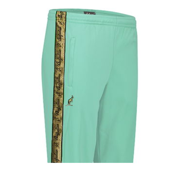 Australian bermuda met gouden bies 3.0 | gossamer green