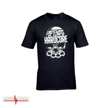 Hard-Wear T-shirt Uptempo Hardcore | zwart