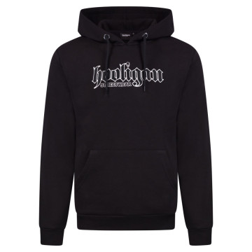 Hooligan hoodie Applique | zwart 