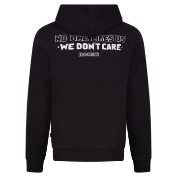 Hooligan zip hoodie No One Likes Us | zwart