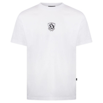 Hooligan t-shirt We Don't Care | wit