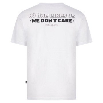 Hooligan t-shirt We Don't Care | wit