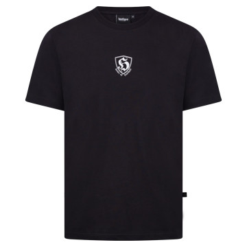 Hooligan t-shirt We Don't Care | zwart