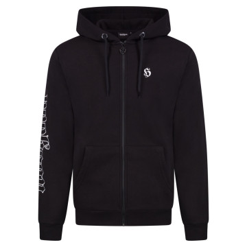 Hooligan zip hoodie We Don't Care | zwart
