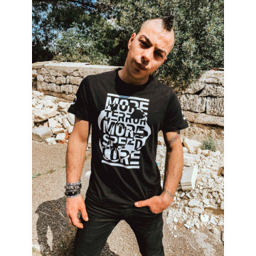 Speedcore Italia T-shirt SCIM-05 | zwart