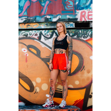 Faniac sport top lightning | Zwart