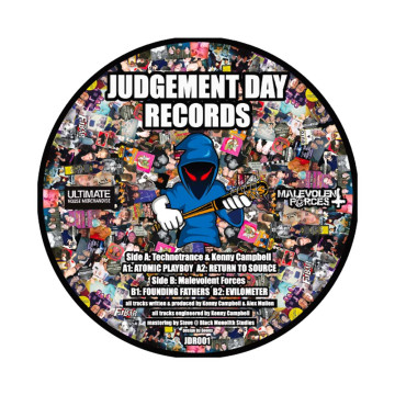 Judgement Day Records vinyl - picture disc