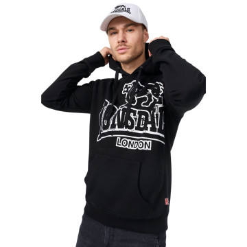 Lonsdale hoodie Tadley | zwart