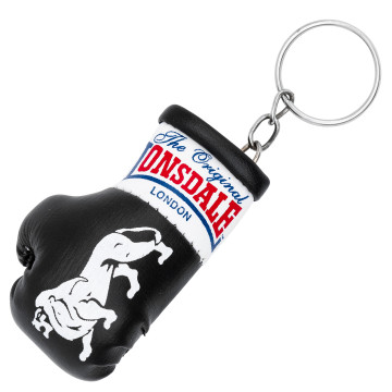 Lonsdale Sleutelhanger Mini Bokshandschoen | zwart