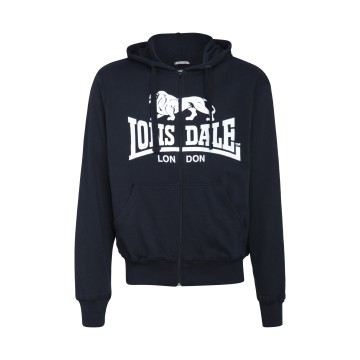 Lonsdale Vest Krafty Grote Leeuw-Logo Op Borst | zwart