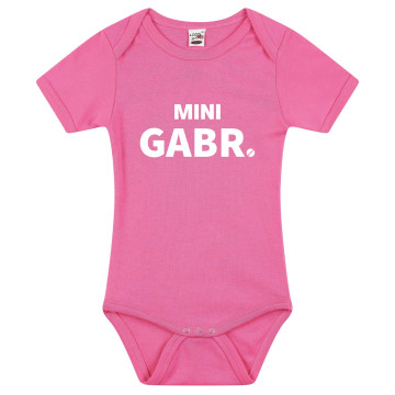 Mini GABR. Romper | Roze