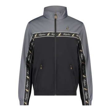 Australian duo jack zwarte borstbies 2.0 | zwart - grijs