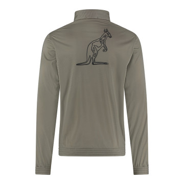 Australian slim fit jack gouden bies + big logo | iron gray