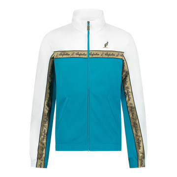 Australian duo jack gouden borstbies 3.0 | peacock blauw - wit