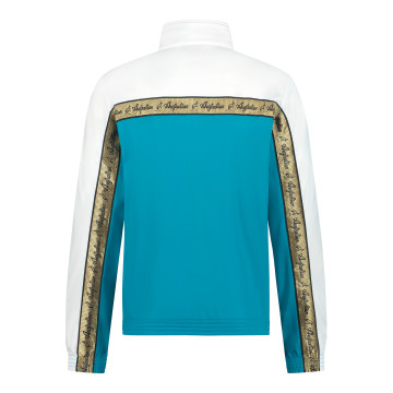 Australian duo jack gouden borstbies 3.0 | peacock blauw - wit