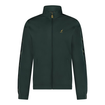Australian slim fit jack zwarte bies + big logo 3.0 | woods green