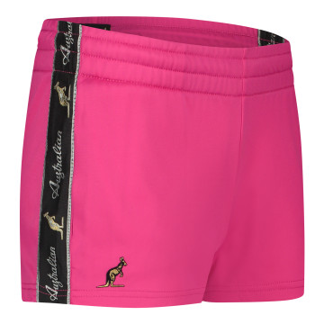 Australian dames hotpants met zwarte bies 2.0 | roze
