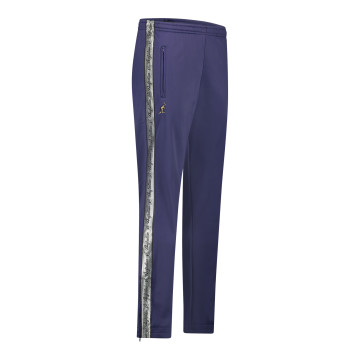 Australian broek met 2 ritsen en zilveren bies 2.0 | cosmo blauw 