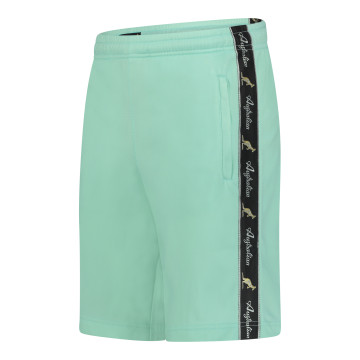 Australian bermuda met zwarte bies 3.0 | gossamer green