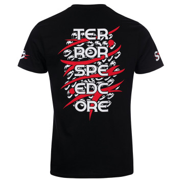 Speedcore Italia T-shirt SCIM-08 | zwart