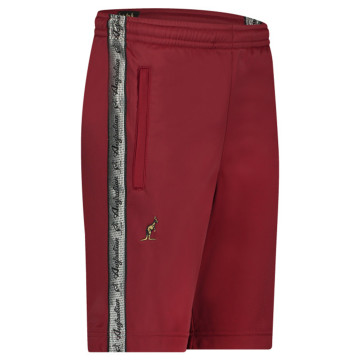 Australian bermuda met zilveren bies 3.0 | bordeaux