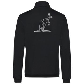 Australian slim fit jack zilveren bies + big logo 3.0 | zwart