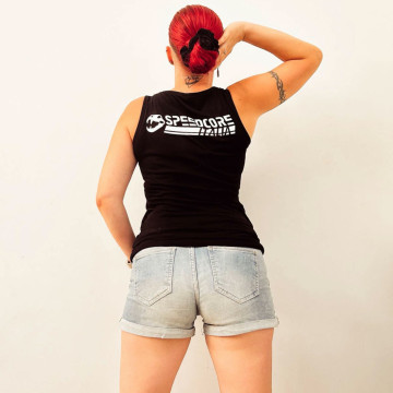 Speedcore Italia dames tanktop | zwart
