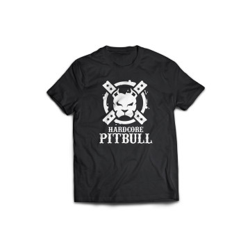 Hard-Wear T-shirt Hardcore Pitbull | zwart
