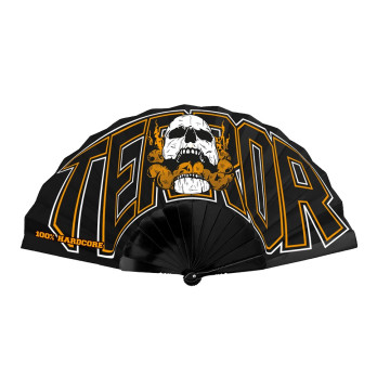 Terror waaier smoking skull